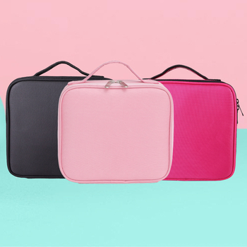 Geantă de machiaj, material Oxford, impermeabilă, căptușire din poliester, Bellonie