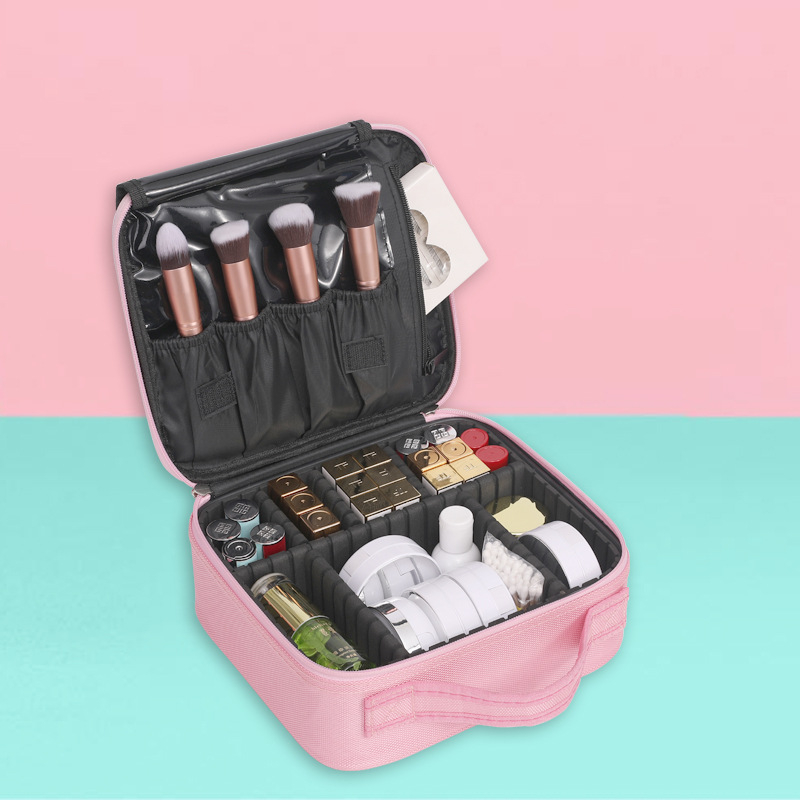 Geantă de machiaj, material Oxford, impermeabilă, căptușire din poliester, Bellonie