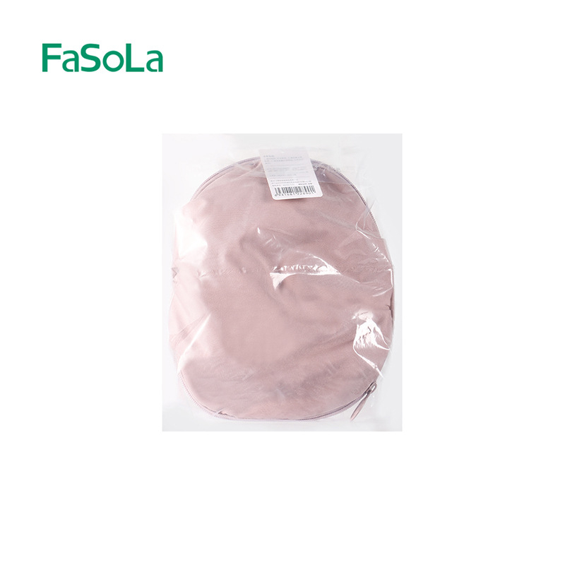 FaSoLa Geantă de depozitare pentru haine, organizator în stil geantă; material 100% poliester cu quilt din fire de mătase; depozitare multifuncțională pentru lenjerie, cosmetică și haine murdare