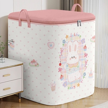 Torba za skladištenje deke (pamučna, unisex, ležerni putujući stil, uzorak 69850, za kućno skladištenje)