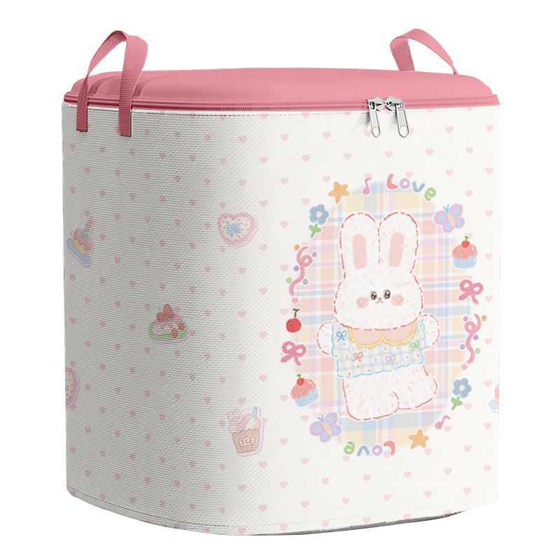 Torba za skladištenje deke (pamučna, unisex, ležerni putujući stil, uzorak 69850, za kućno skladištenje)