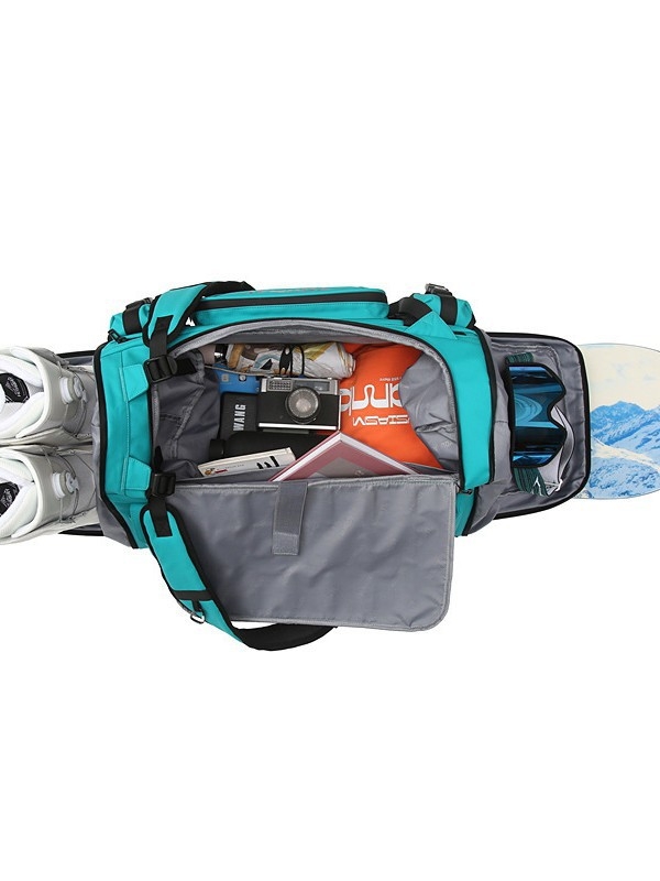 Vanjska skijaška torba – vodootporna, odjeljak za suho/mokro, najlon, 56–75 L, unisex putna torba