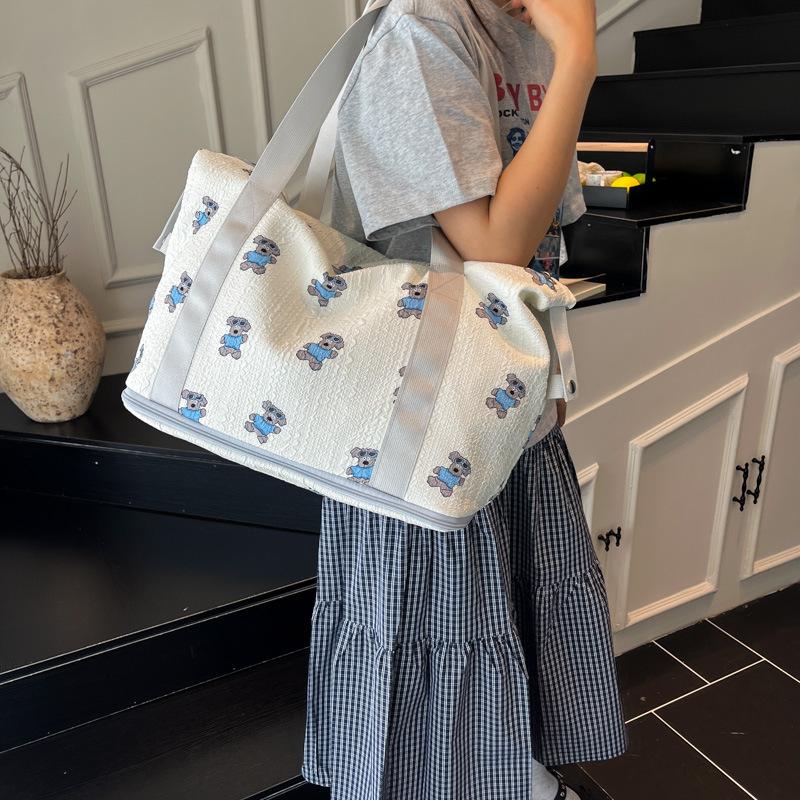 Unisex putna torba, 36–55 L, najlon, lagana, vodootporna, otporna na habanje, proširiva
