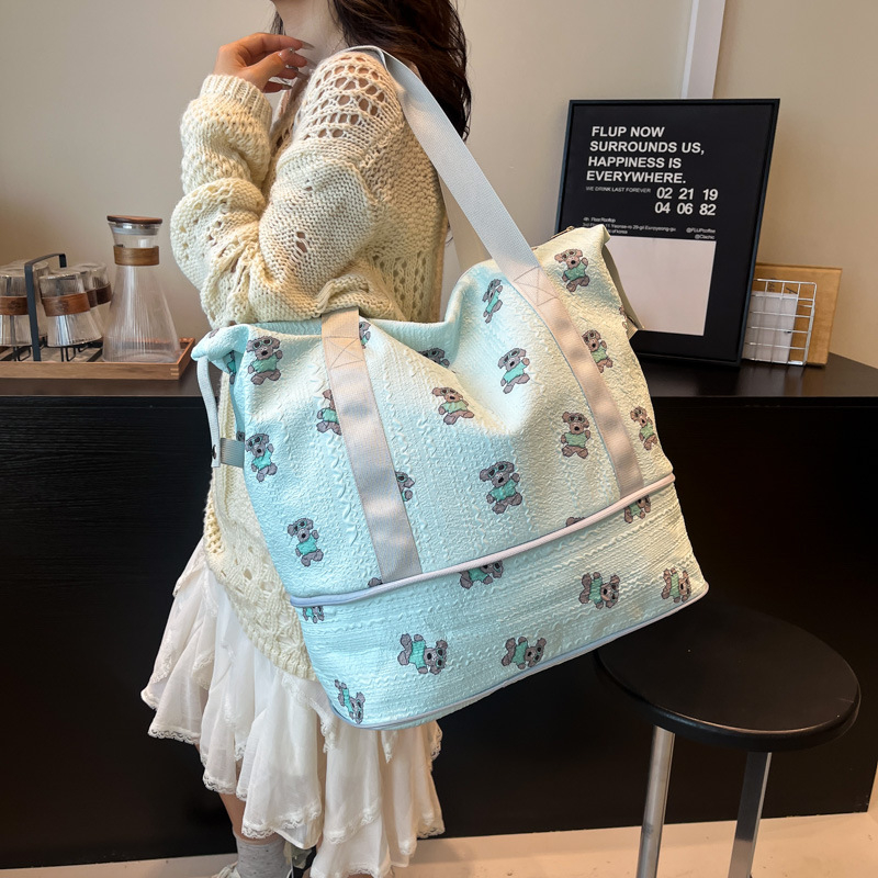 Unisex putna torba, 36–55 L, najlon, lagana, vodootporna, otporna na habanje, proširiva