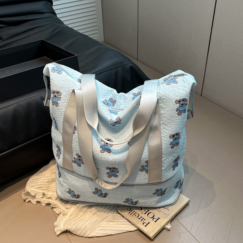 Unisex putna torba, 36–55 L, najlon, lagana, vodootporna, otporna na habanje, proširiva
