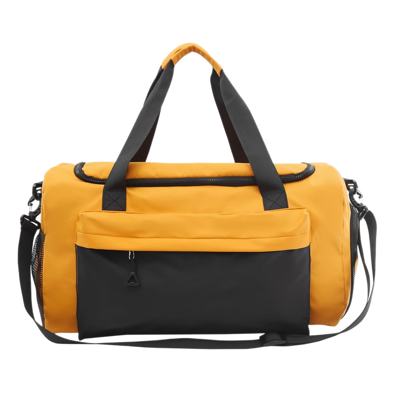 Geantă de călătorie din nylon pentru unisex, stil de călătorie de relaxare, căptușeală din poliester, poate fi depozitată