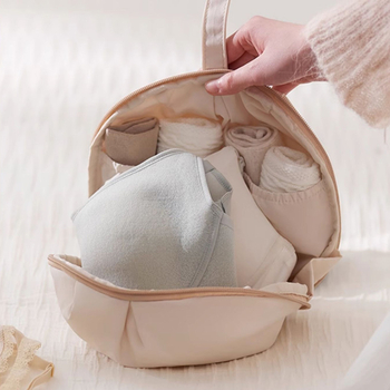 Geantă pentru lenjerie, formă cilindrică, material 600D Oxford, pentru organizare, stil japonez