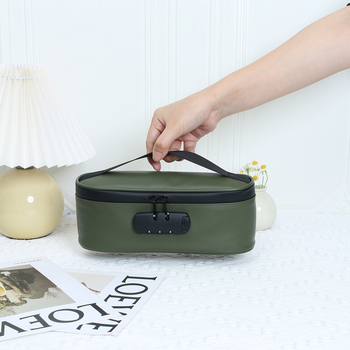 Kutija/torbica za kartice/ID, kubni oblik, PU materijal, višestruka namjena, putničko skladištenje, model 202409025