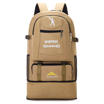 Ruksak 56-75L, Oxford platno, prozračan i otporan na habanje, podstava poliester, pogodan za outdoor sportove