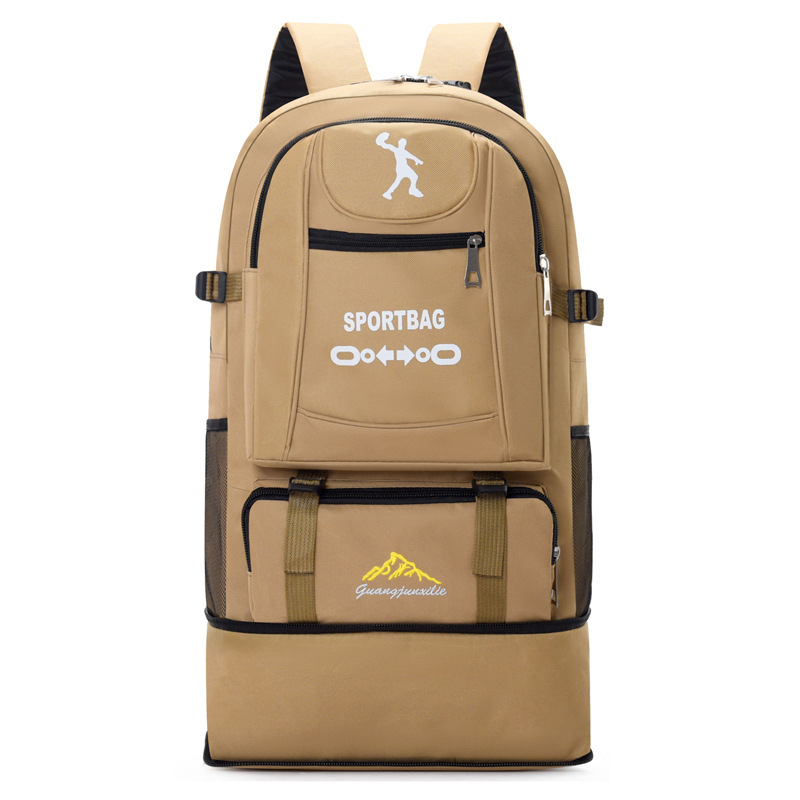 Ruksak 56-75L, Oxford platno, prozračan i otporan na habanje, podstava poliester, pogodan za outdoor sportove