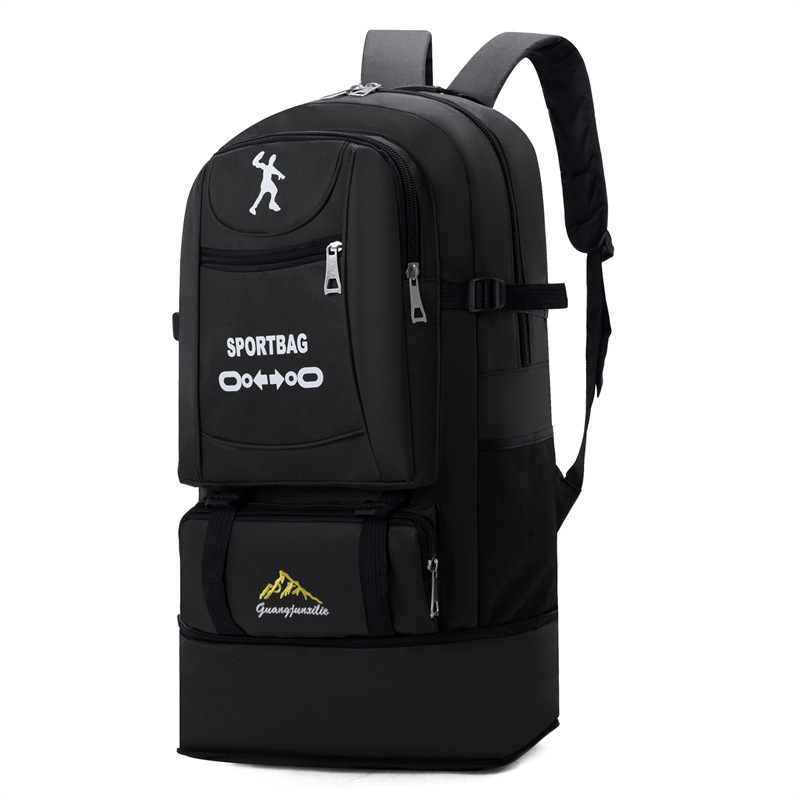 Ruksak 56-75L, Oxford platno, prozračan i otporan na habanje, podstava poliester, pogodan za outdoor sportove