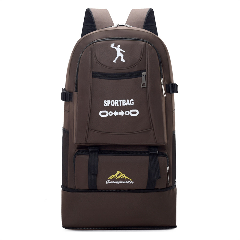 Ruksak 56-75L, Oxford platno, prozračan i otporan na habanje, podstava poliester, pogodan za outdoor sportove