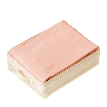 Set de 4 sacoșe de depozitare din plasă pentru haine – organizator cubic pentru garderobă și dormitor, utilizare multiplă