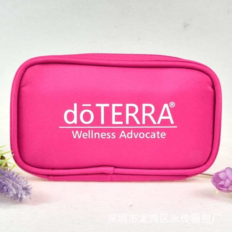 Torba za pohranu eteričnih ulja s 10 pretinaca za bočice 5 ml/15 ml, kubični oblik, otporna na udarce, prijenosna kutija za putovanja, kompatibilna s doTERRA