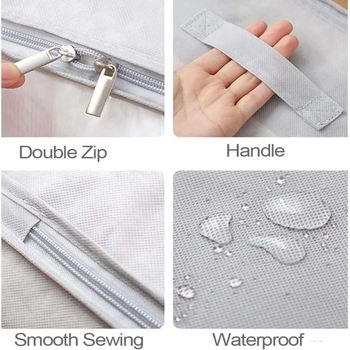 Torba za quilt od netkane tkanine, kubični oblik, japanski stil, za quilt i odjeću, soba za spavanje