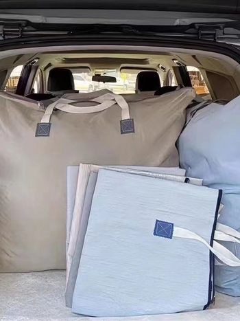56–75L poliesterska torba za pohranu — velika kapaciteta, lagana za putovanja i kućnu uporabu; jednodobojni uzorak, unisex stil