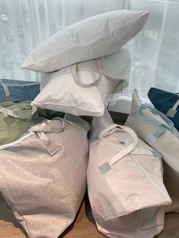 56–75L poliesterska torba za pohranu — velika kapaciteta, lagana za putovanja i kućnu uporabu; jednodobojni uzorak, unisex stil