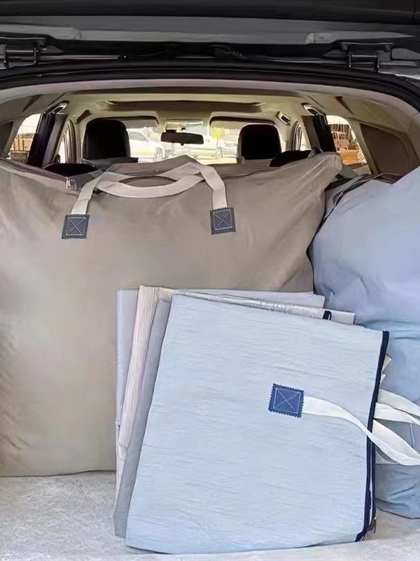 56–75L poliesterska torba za pohranu — velika kapaciteta, lagana za putovanja i kućnu uporabu; jednodobojni uzorak, unisex stil