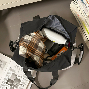 Putna torba 20–35L, Oxford tkanina, vodootporna, prozračna, otporna na habanje, suho/mokro odjeljak