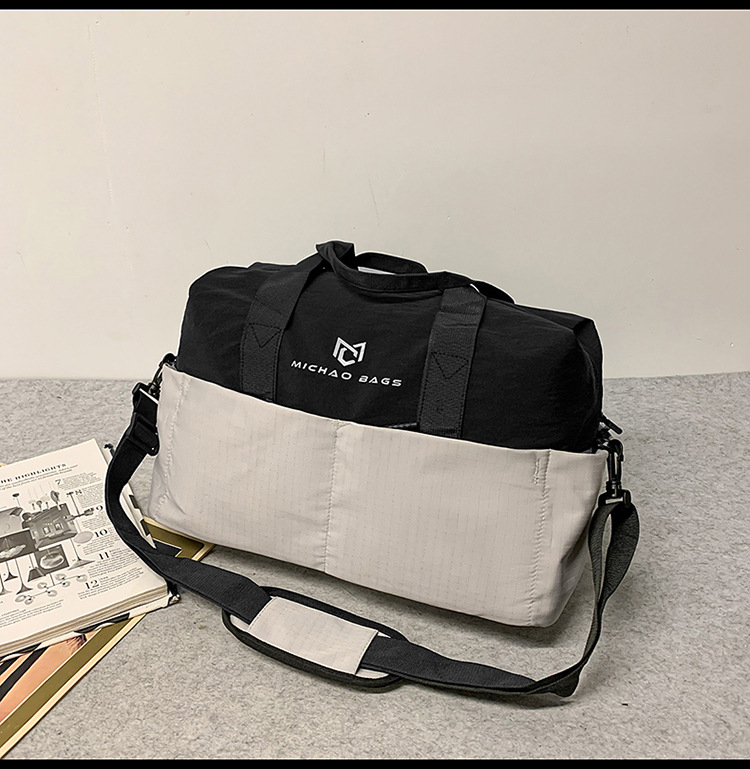 Putna torba 20–35L, Oxford tkanina, vodootporna, prozračna, otporna na habanje, suho/mokro odjeljak