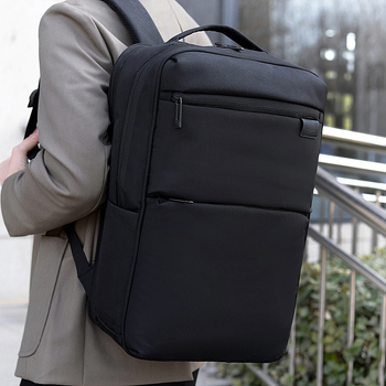 Muški poslovni ruksak od Oxford materijala, kapacitet 20–35 L, zaštita kralježnice, zakrivljene naramenice, za poslovna putovanja