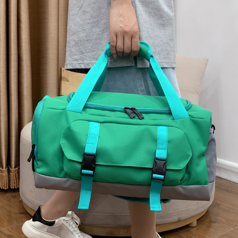 NW utazótáska nagy kapacitású, 20–35L; vízlepergető Oxford anyag; vízálló; száraz–nedves elválasztás; ultra könnyű; uniszex