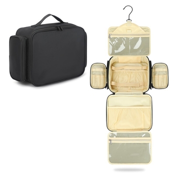 Torba za kozmetiku za putovanja – stil ručne torbe, 600D Oxford tkanina, višenamjenska, putno skladištenje, model Sn10884