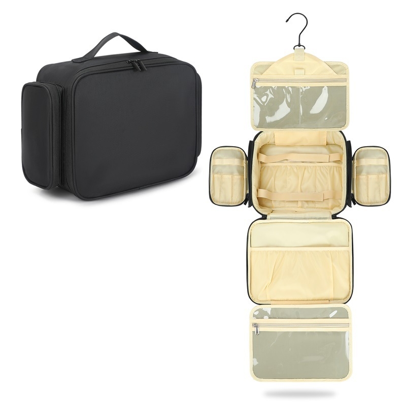 Torba za kozmetiku za putovanja – stil ručne torbe, 600D Oxford tkanina, višenamjenska, putno skladištenje, model Sn10884