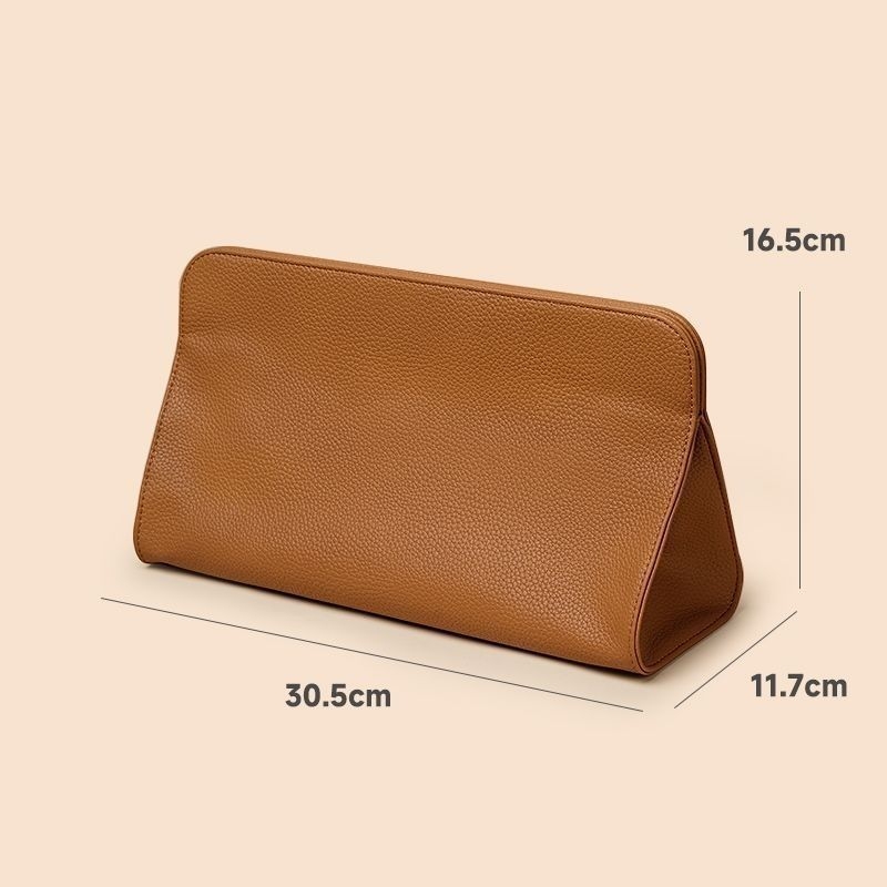 Torba za pohranu mini ventilatora i alata za kosu, putna torbica, PU materijal, ultralak, kapacitet ispod 20 L, gradski minimalistički stil