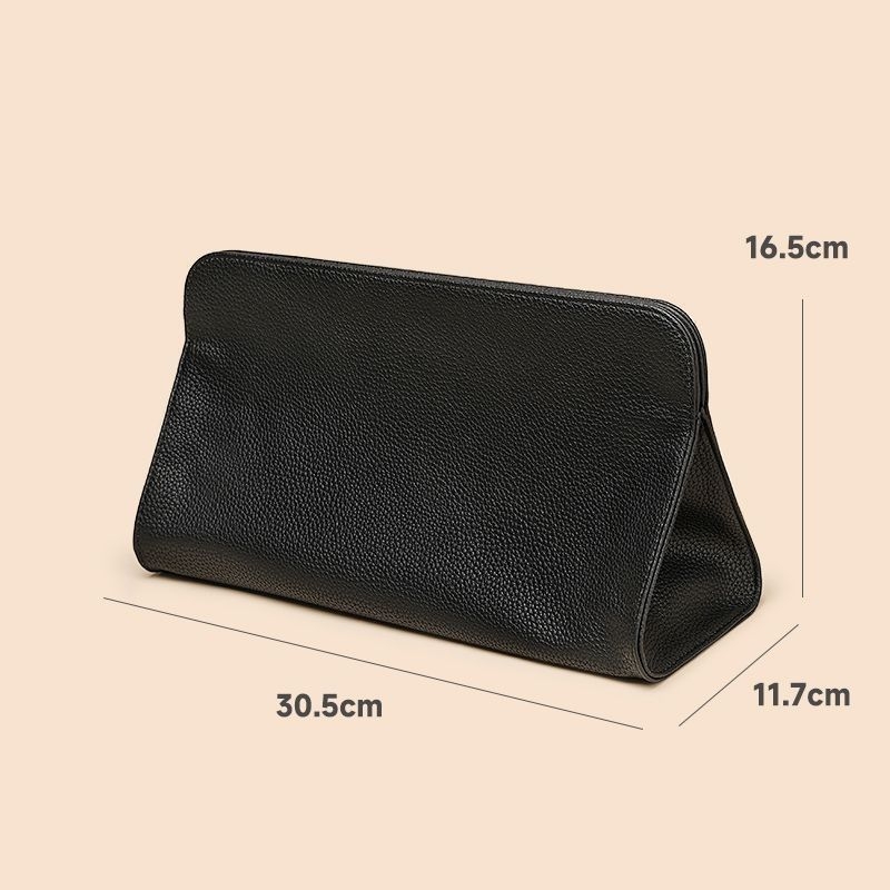 Torba za pohranu mini ventilatora i alata za kosu, putna torbica, PU materijal, ultralak, kapacitet ispod 20 L, gradski minimalistički stil
