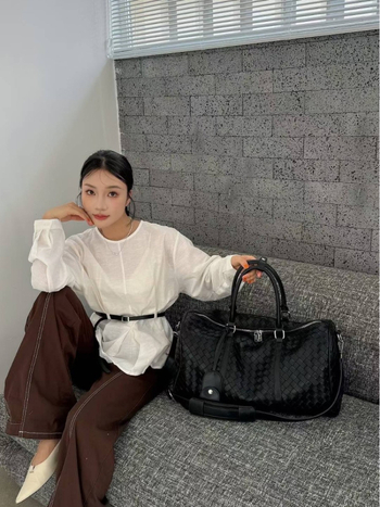 Unisex torba za fitness i putovanja, PU materijal, kapacitet 20–35 L, pohranjiva, Maple Grove Stream