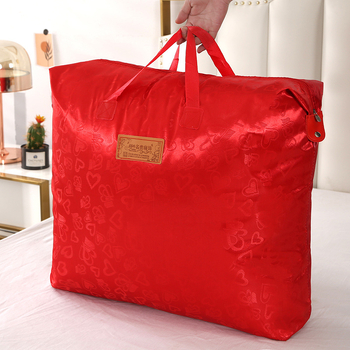 Sac de depozitare din stofă Oxford, capacitate extra mare, impermeabil, pentru lenjerie, cuverturi și haine, pentru mutări și călătorii