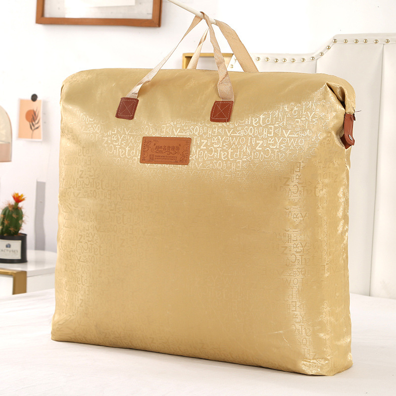Sac de depozitare din stofă Oxford, capacitate extra mare, impermeabil, pentru lenjerie, cuverturi și haine, pentru mutări și călătorii