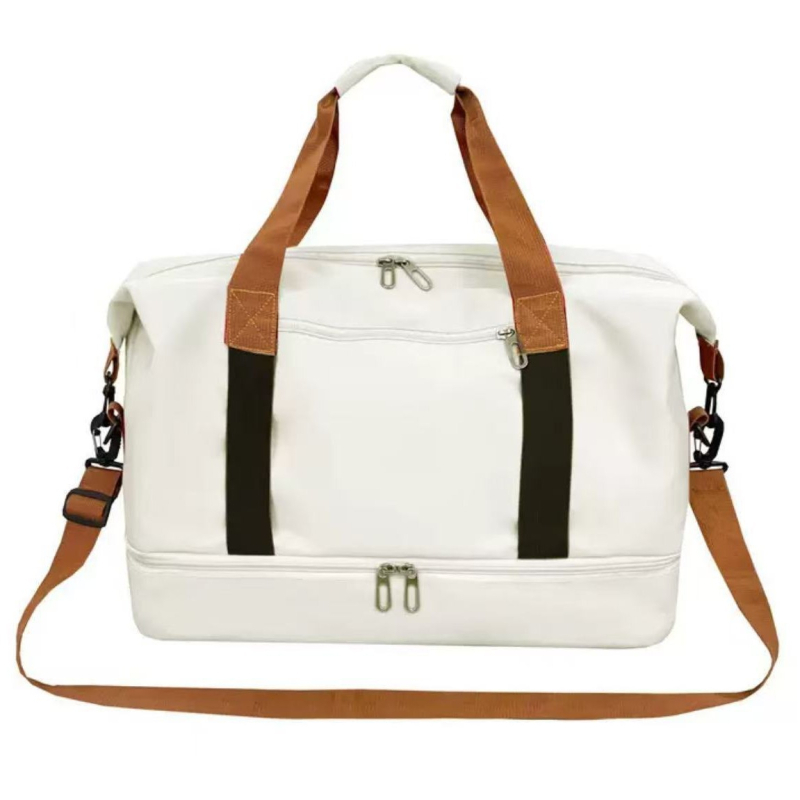 Unisex torba za putovanje preko ramena, velika kapacitet 20–35L, Oxford platno, lagana, proširiva, s vučnom šipkom