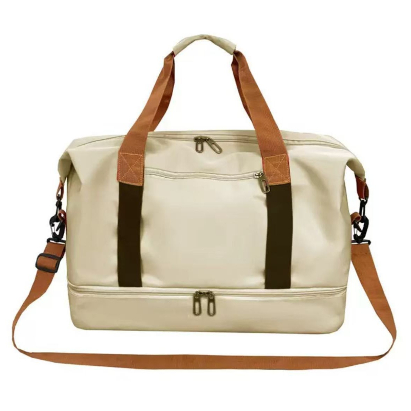 Unisex torba za putovanje preko ramena, velika kapacitet 20–35L, Oxford platno, lagana, proširiva, s vučnom šipkom