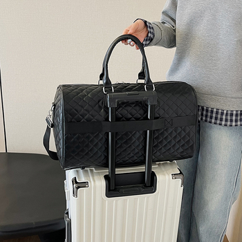 Putna torba 36–55L, PU materijal, prozračna, proširiva, za pohranu, unisex, street-style