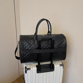Putna torba 36–55L, PU materijal, prozračna, proširiva, za pohranu, unisex, street-style