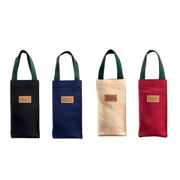 Geantă de pânză portabilă, formă cubică, multifuncțională, depozitare pentru călătorii, stil minimalist modern