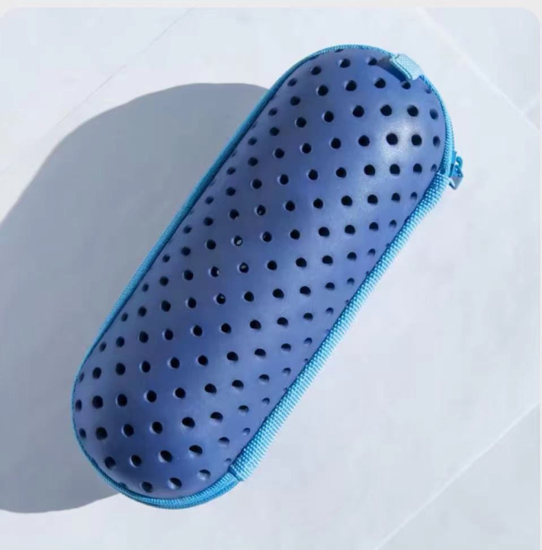 Kutija za pohranu naočala za plivanje, EVA futrola sa zatvaranjem, oblik torbe, model A, za vanjske aktivnosti