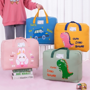 Torba za pohranu deke s cartoon motivom, Oxford tkanina, za djecu – vrtić i škola, putni organizator