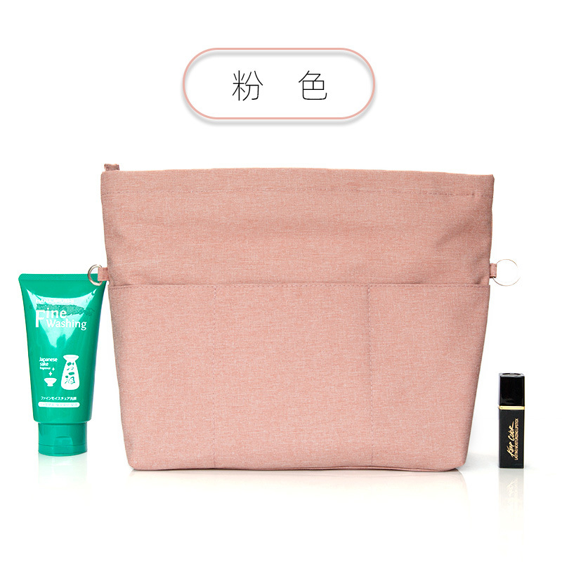 Make-up torbica s velikim unutarnjim pretincom, prijenosni sladak kozmetički organizator, otmjen modern stil