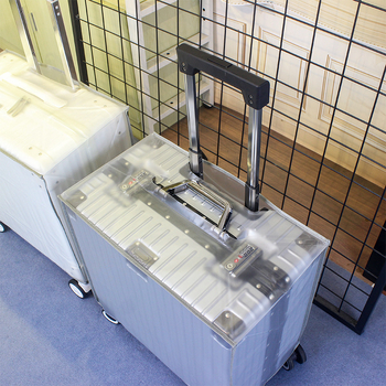 Poggyászvédő huzat, PVC vízálló, kapacitás 20 L alatt, egyszínű, szabadidős utazásokhoz