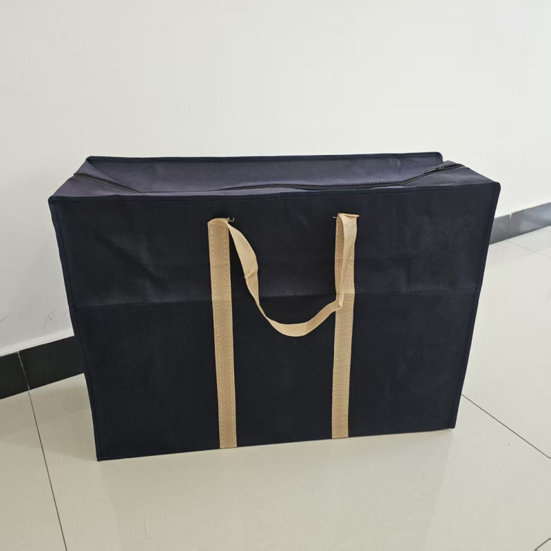 Geantă de depozitare pentru haine, capacitate 56–75 L, material textil nețesut, rezistent la uzură, culoare solidă, simplitate urbană