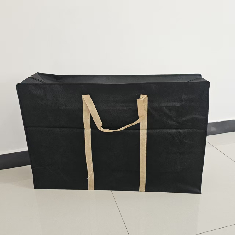 Geantă de depozitare pentru haine, capacitate 56–75 L, material textil nețesut, rezistent la uzură, culoare solidă, simplitate urbană