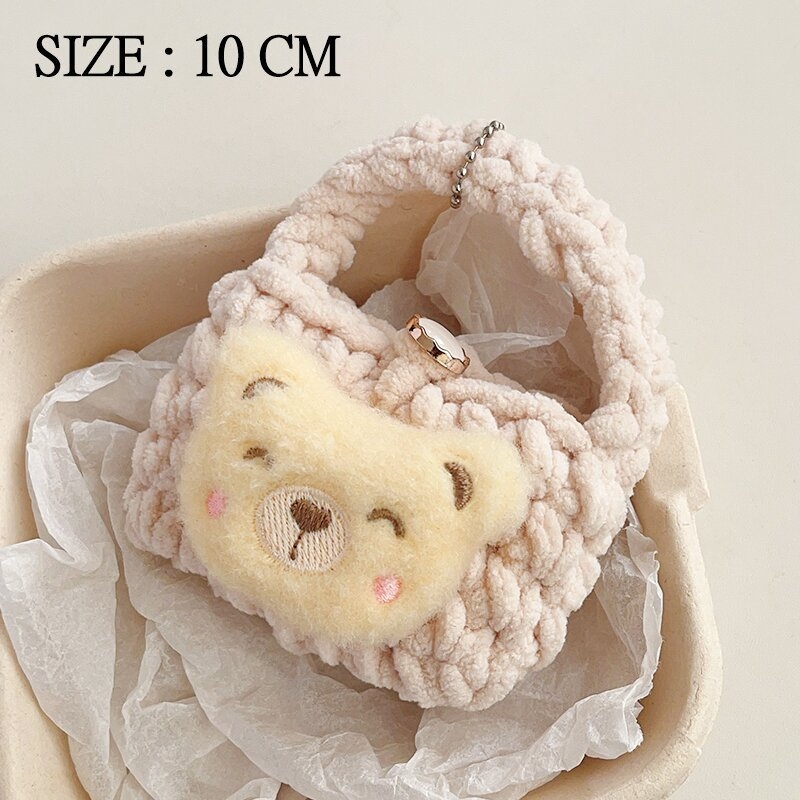 Чанта за бижута, платнена, стил мультяшно сладък, форма на ръчна чанта, мултифункционална за пътуване