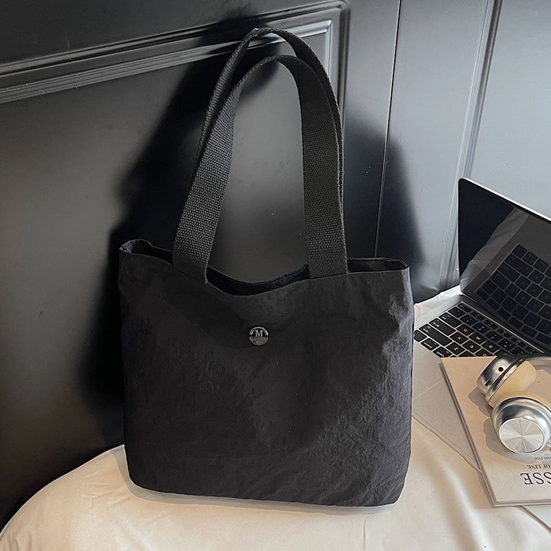 Torba od platna – gradski minimalistički stil, zatvarač, unutarnja pretinac za mobitel, poliesterska podstava, vodoravni kvadratni oblik