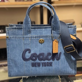 Denim tote torba s naramenicom preko tijela, velika kapaciteta, ženska dnevna torba