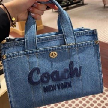 Denim tote torba s naramenicom preko tijela, velika kapaciteta, ženska dnevna torba