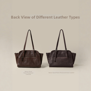 Valódi bőrből készült utazási crossbody táska — vászon bélés, horizontális négyszögletes forma, cipzáras záródás