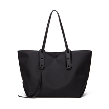 Ženska tote torba od Oxford platna, vodootporna, košarastog oblika, otvoreni gornji dio, podstava poliester